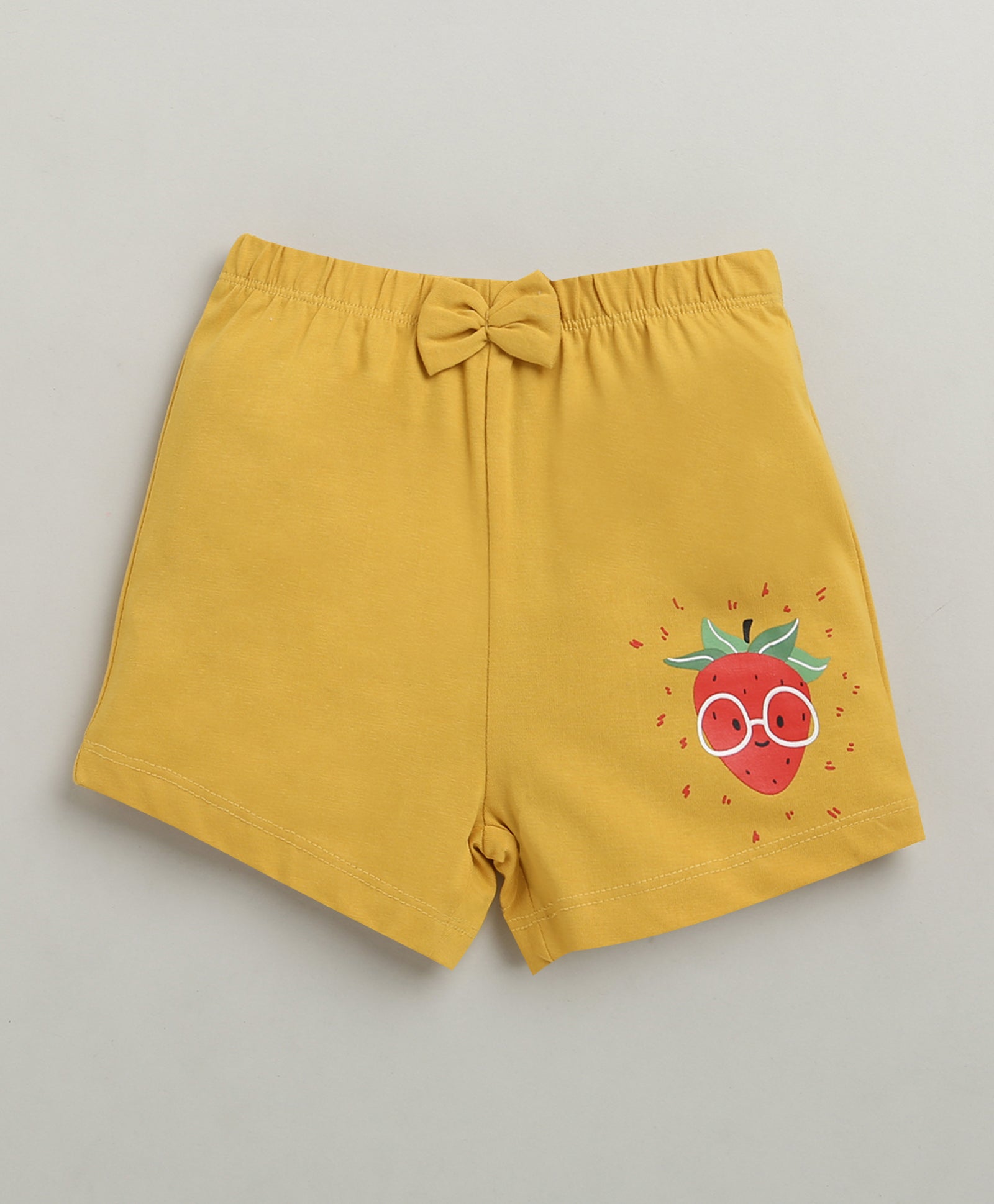 BUMZEE Pink & Lavender Girls Shorts Pack Of 3