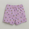 BUMZEE Pink & Lavender Girls Shorts Pack Of 3