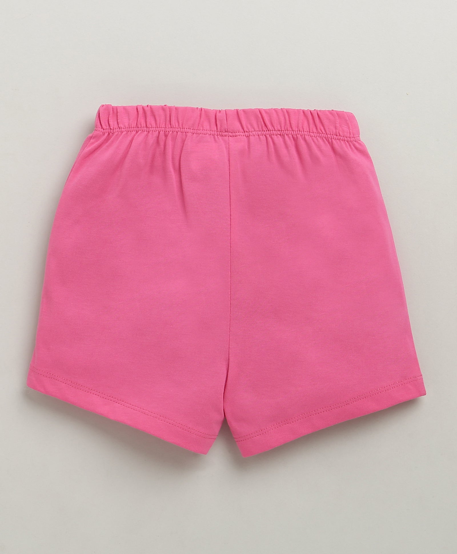 BUMZEE Green & Pink Girls Shorts Pack Of 3