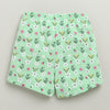 BUMZEE Green & Pink Girls Shorts Pack Of 3