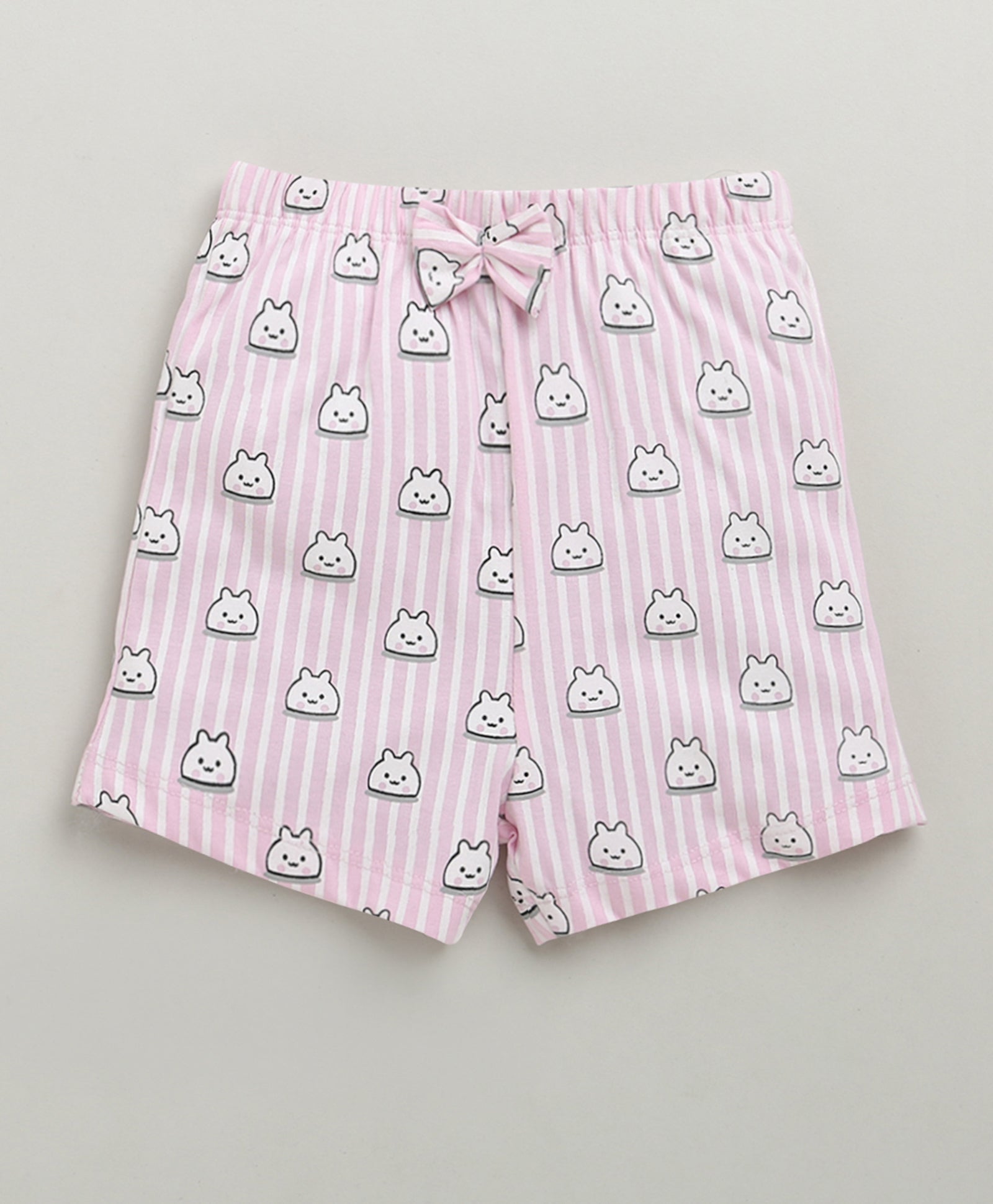 BUMZEE Blue & Green Girls Shorts Pack Of 3