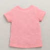 BUMZEE Blue & Pink Girls Half Sleeves Cotton T-Shirts Pack Of 2