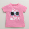 Girls 100% Cotton Animal T-Shirt & Pyjama Set - Pink & White