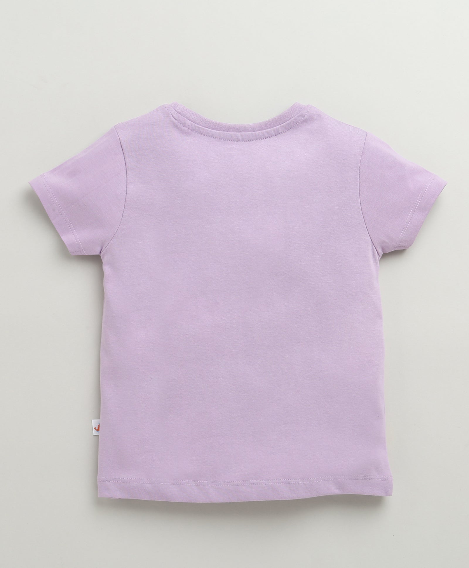 Girls 100% Cotton Animal T-Shirt & Pyjama Set - Lilac