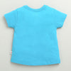 Girls 100% Cotton Animal T-Shirt & Capri Set - Blue & Yellow