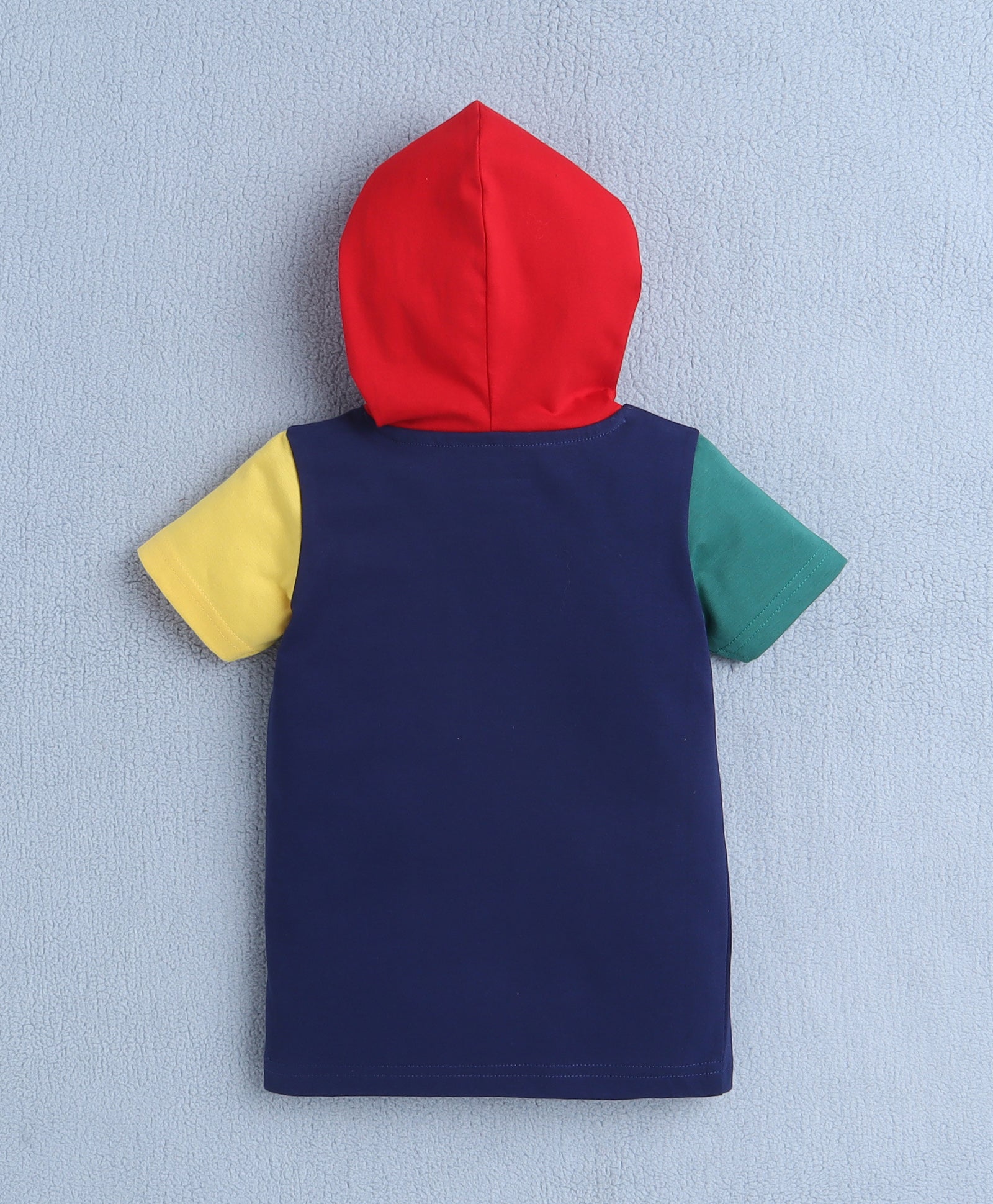 BUMZEE Navy & Green Boys Half Sleeves T-Shirt & Short Set