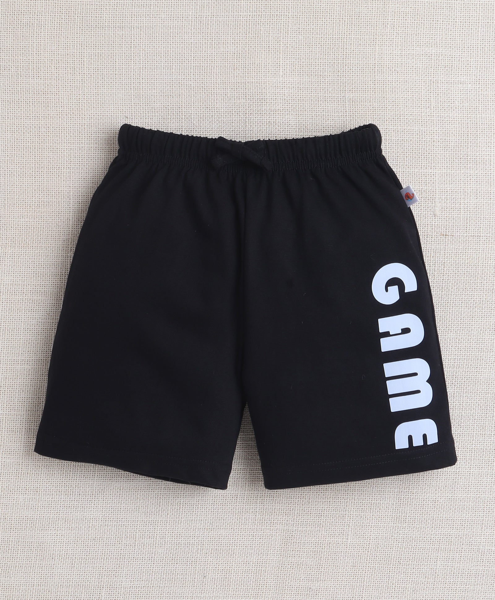 BUMZEE Sky Blue & Black Boys Half Sleeves T-Shirt & Short Set
