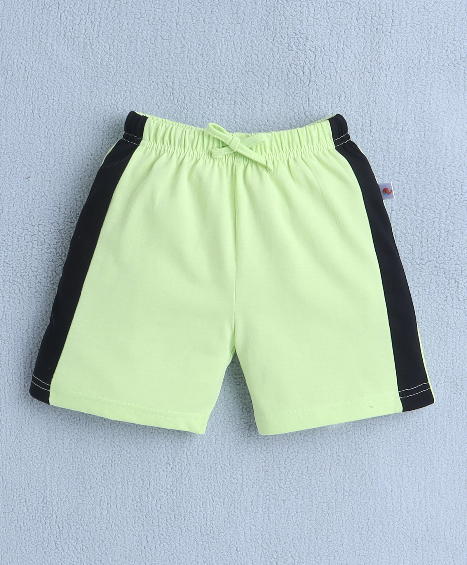 BUMZEE White & Green Boys Half Sleeves T-Shirt & Short Set