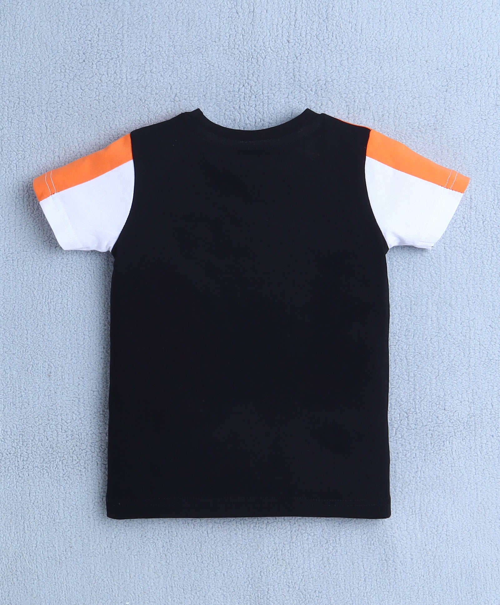 BUMZEE Black Boys Half Sleeves T-Shirt & Short Set