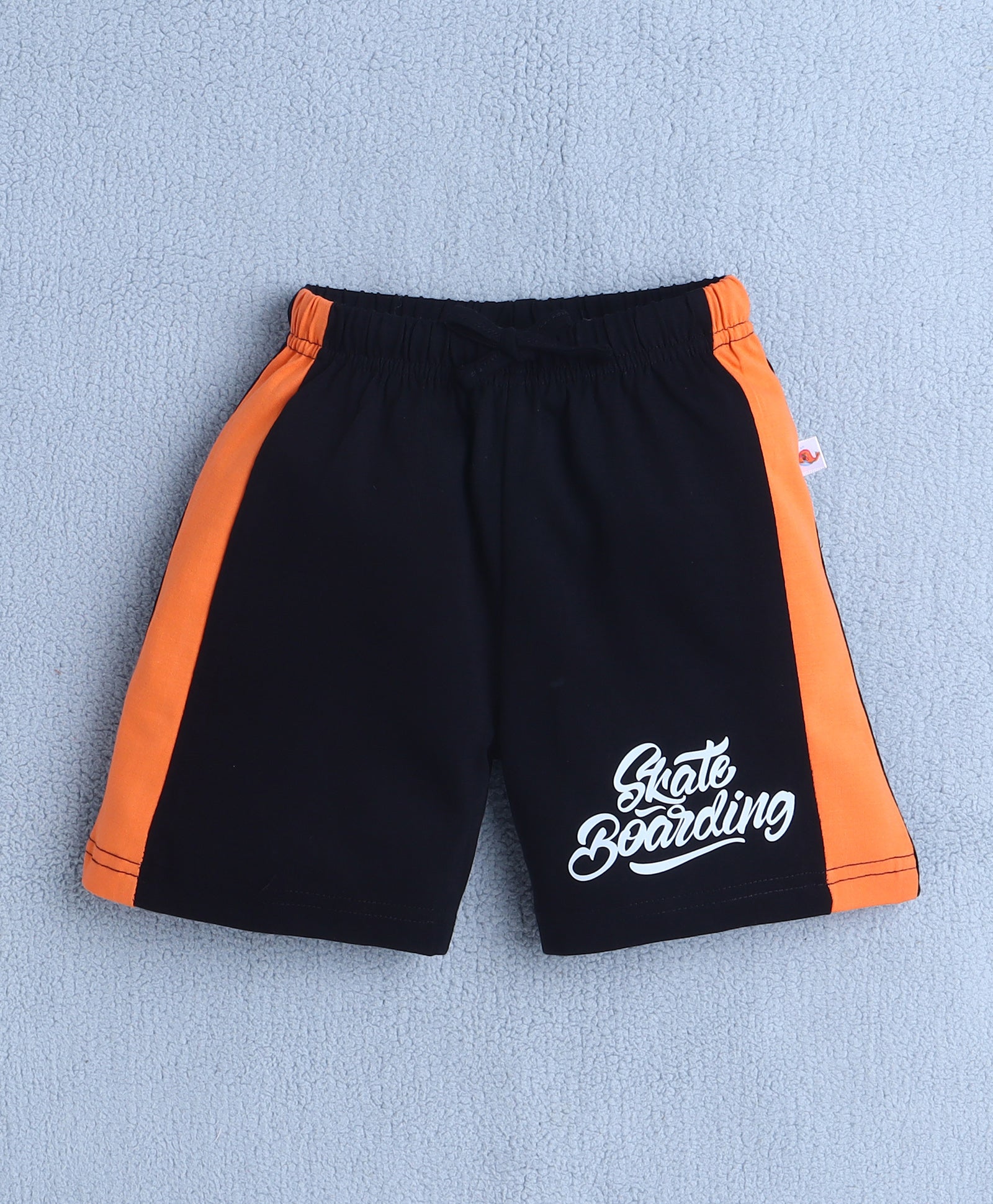 BUMZEE Black Boys Half Sleeves T-Shirt & Short Set
