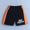 Boys 100% Cotton Graphic T-Shirt & Short Set - Black