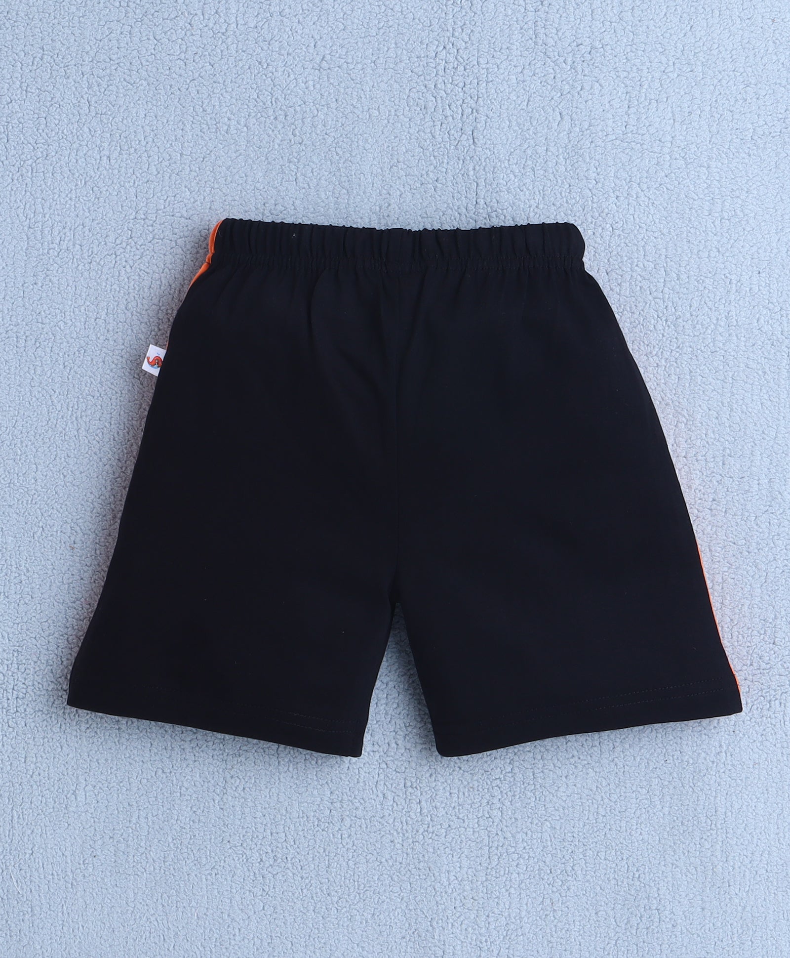 BUMZEE Black Boys Half Sleeves T-Shirt & Short Set