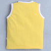 BUMZEE Yellow & Black Boys Sleeveless T-Shirt & Short Set