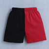 BUMZEE Red & Black Boys Sleeveless T-Shirt & Short Set