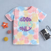 BUMZEE Multi Girls Half Sleeves T-Shirt