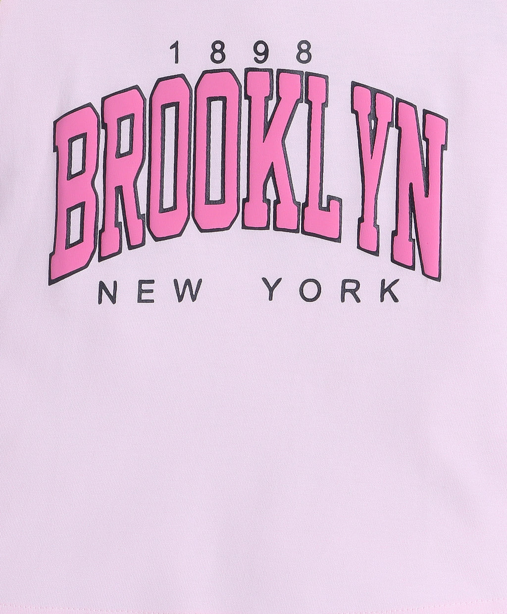 Bumzee Pink Graphic Print T-Shirt, Half Sleeves, 100% Cotton