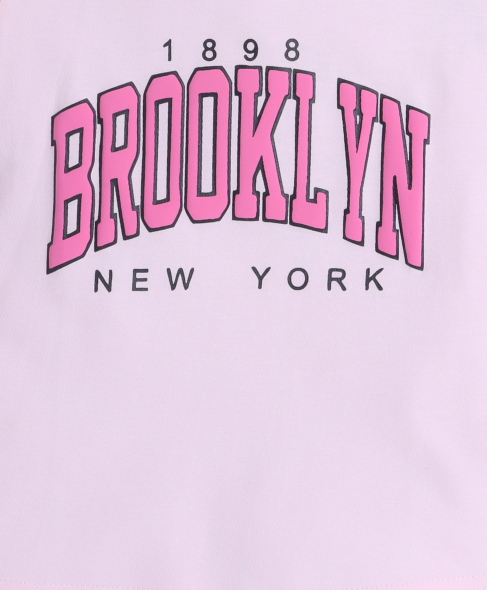 BUMZEE Pink Girls Half Sleeves T-Shirt