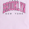 BUMZEE Pink Girls Half Sleeves T-Shirt