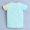 BUMZEE Multi Girls Half Sleeves T-Shirt