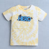 BUMZEE Yellow Boys Half Sleeves T-Shirt