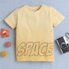 BUMZEE Yellow Boys Half Sleeves T-Shirt