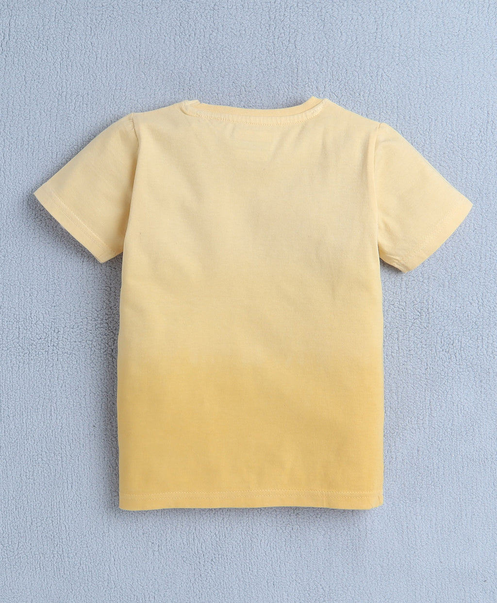 Bumzee Yellow Tie & Dye T-Shirt, Half Sleeves, 100% Cotton (Style Peb10520)