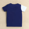 BUMZEE Navy Boys Half Sleeves T-Shirt