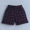 BUMZEE White & Navy Boys Full Sleeves Shirt Waistcoat & Short Set With Applique Bow