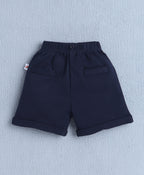 Bumzee Wine & Navy Formal Set, Half Sleeves, 100% Cotton