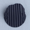 Boys 100% Cotton Striped Formal Set - Beige & Navy