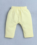 Bumzee Yellow & Sky Blue Animal Print Diaper Pants, Pack of 2, 100% Cotton