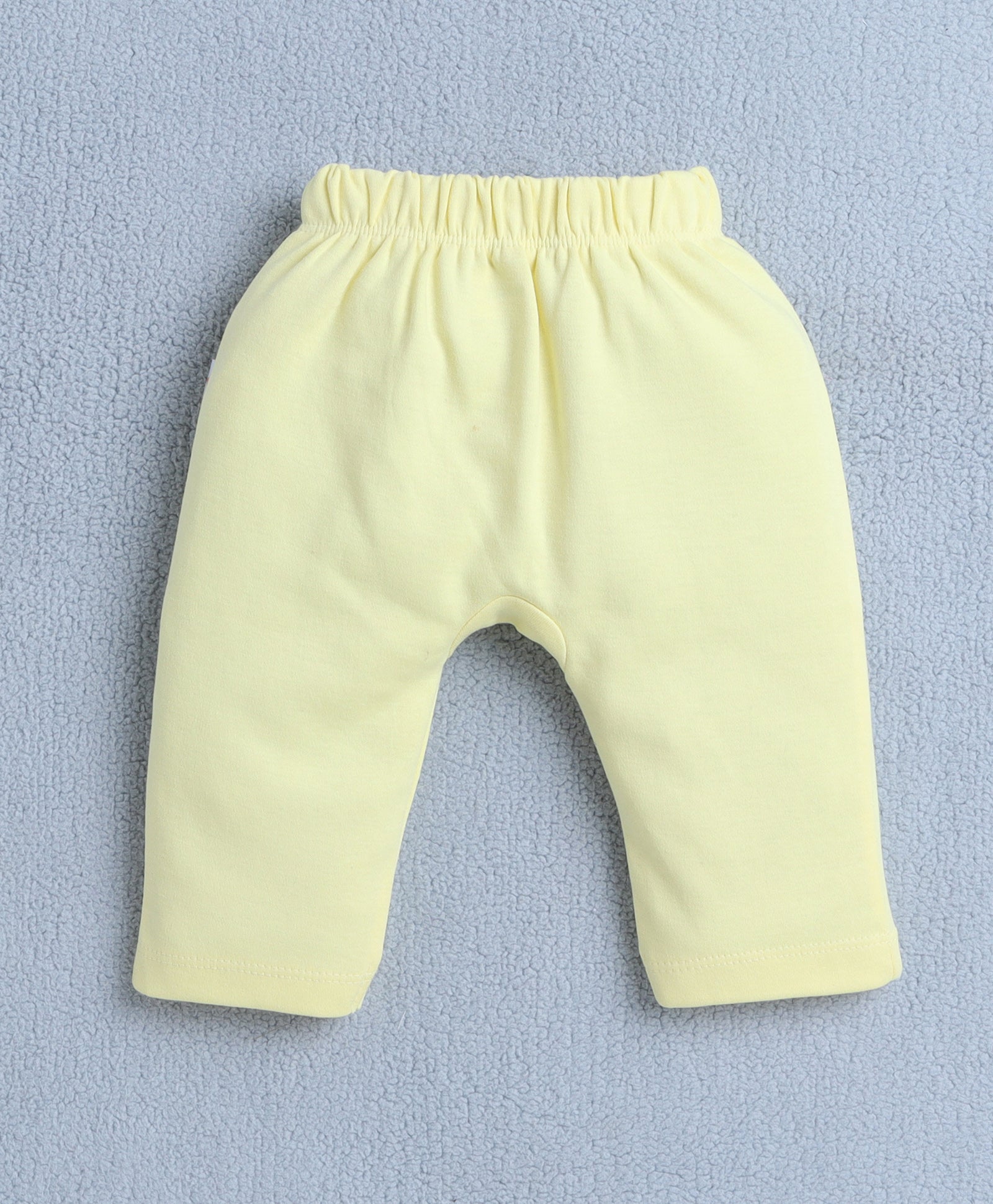 Boys 100% Cotton Animal Diaper Pant - Yellow & Sky Blue