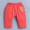 Boys 100% Cotton Animal Diaper Pant - Sky Blue & Coral