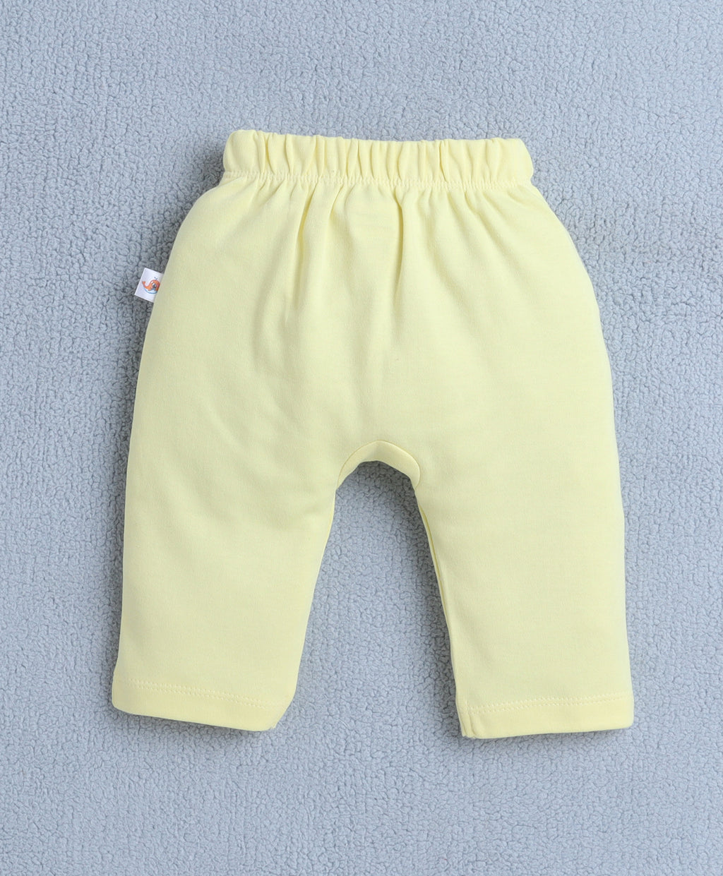 Bumzee White & Yellow Graphic Print Diaper Pants, Pack of 2, 100% Cotton
