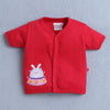 Boys Half Sleeves Jabla Yellow & Red Pack of 4