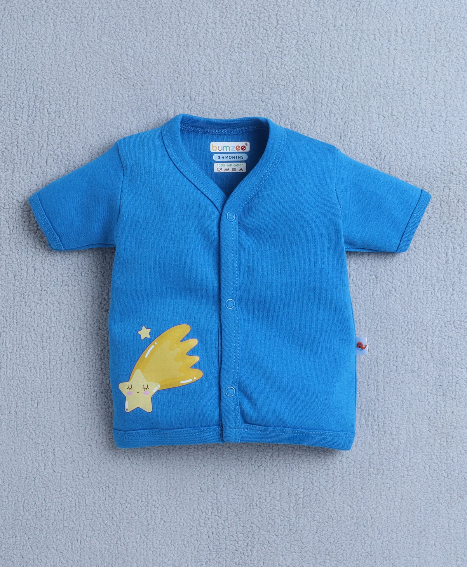 Boys Half Sleeves Jabla Yellow & Red Pack of 4