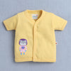 Boys Half Sleeves Jabla Yellow & Red Pack of 4