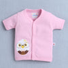 Girls Half Sleeves Jabla Pink & Lavender Pack of 4