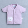 Girls Half Sleeves Jabla Pink & Lavender Pack of 4