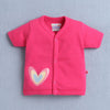 Girls Half Sleeves Jabla Blue & Pink Pack of 4