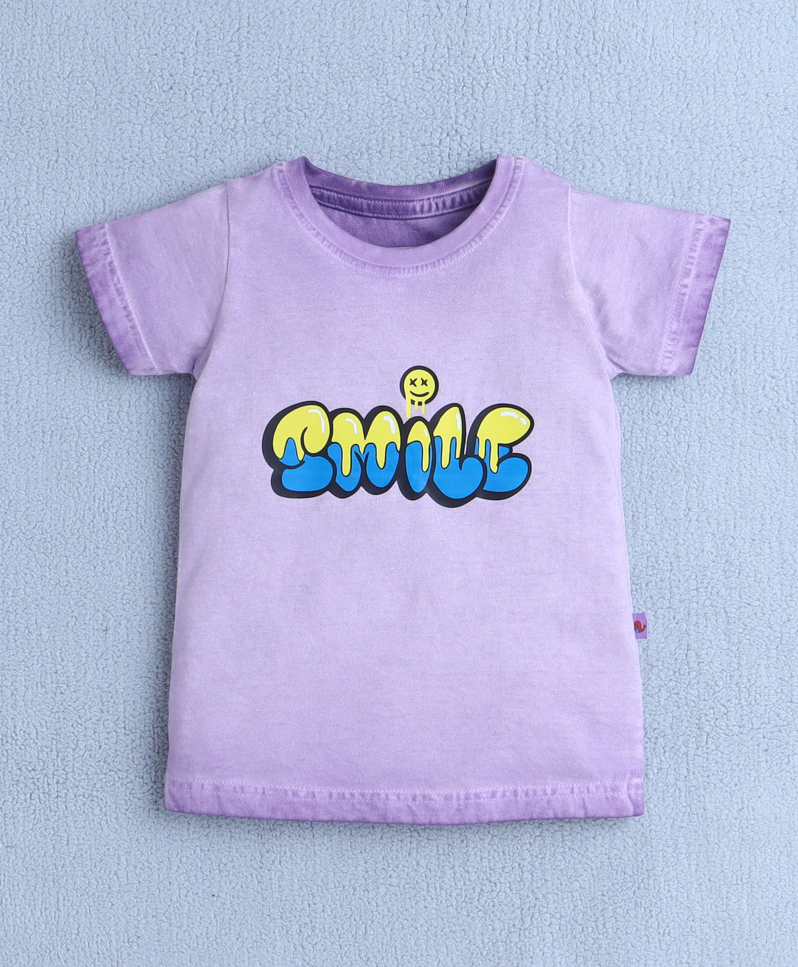 BUMZEE Lavender Boys Half Sleeves T-Shirt & Short Set