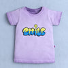 BUMZEE Lavender Boys Half Sleeves T-Shirt & Short Set