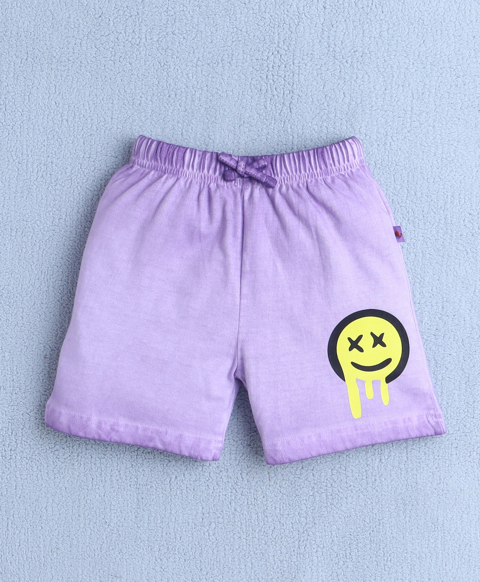BUMZEE Lavender Boys Half Sleeves T-Shirt & Short Set