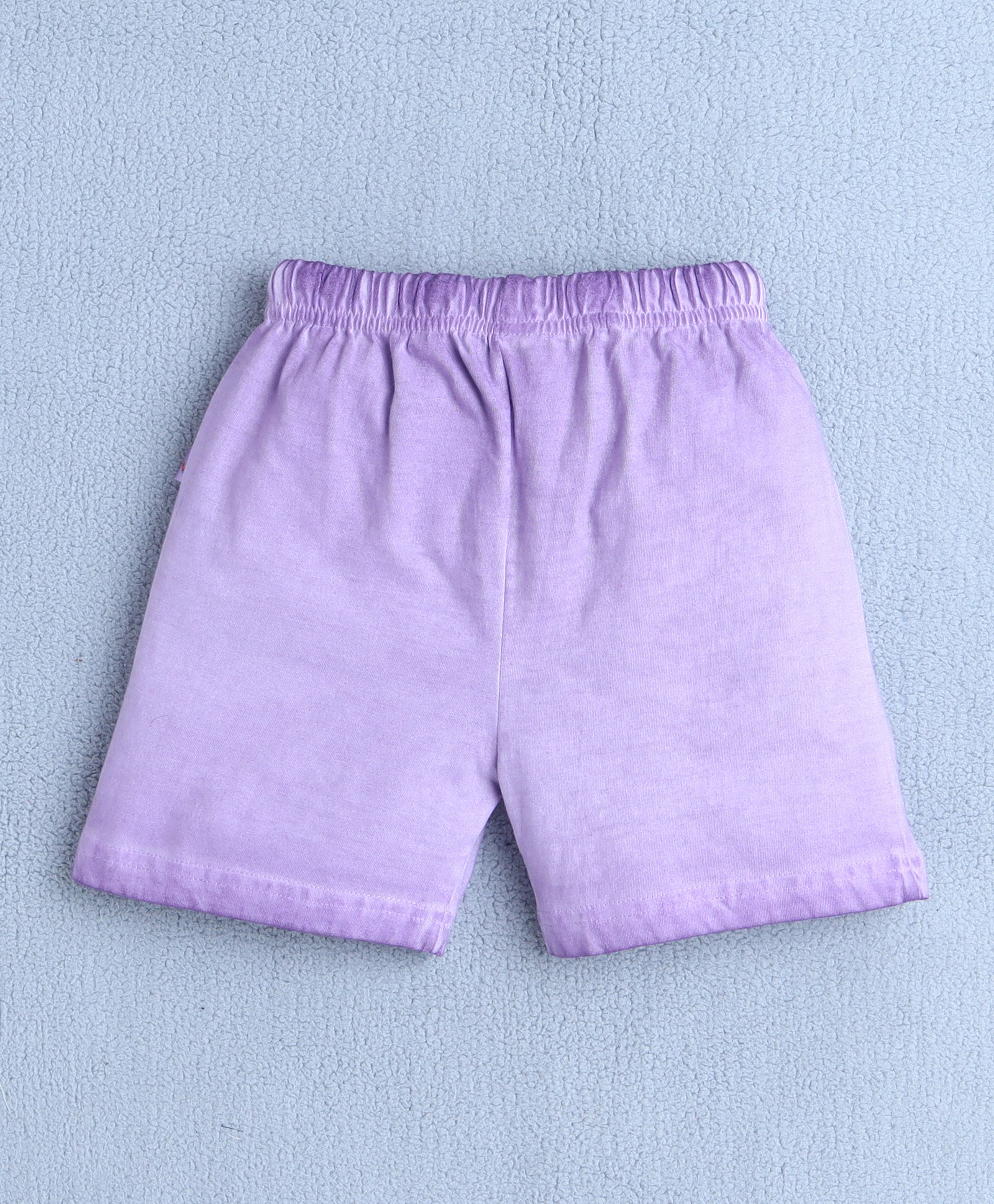 BUMZEE Lavender Boys Half Sleeves T-Shirt & Short Set