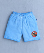 Bumzee Blue Ombre T-Shirt & Short Set, Half Sleeves, 100% Cotton