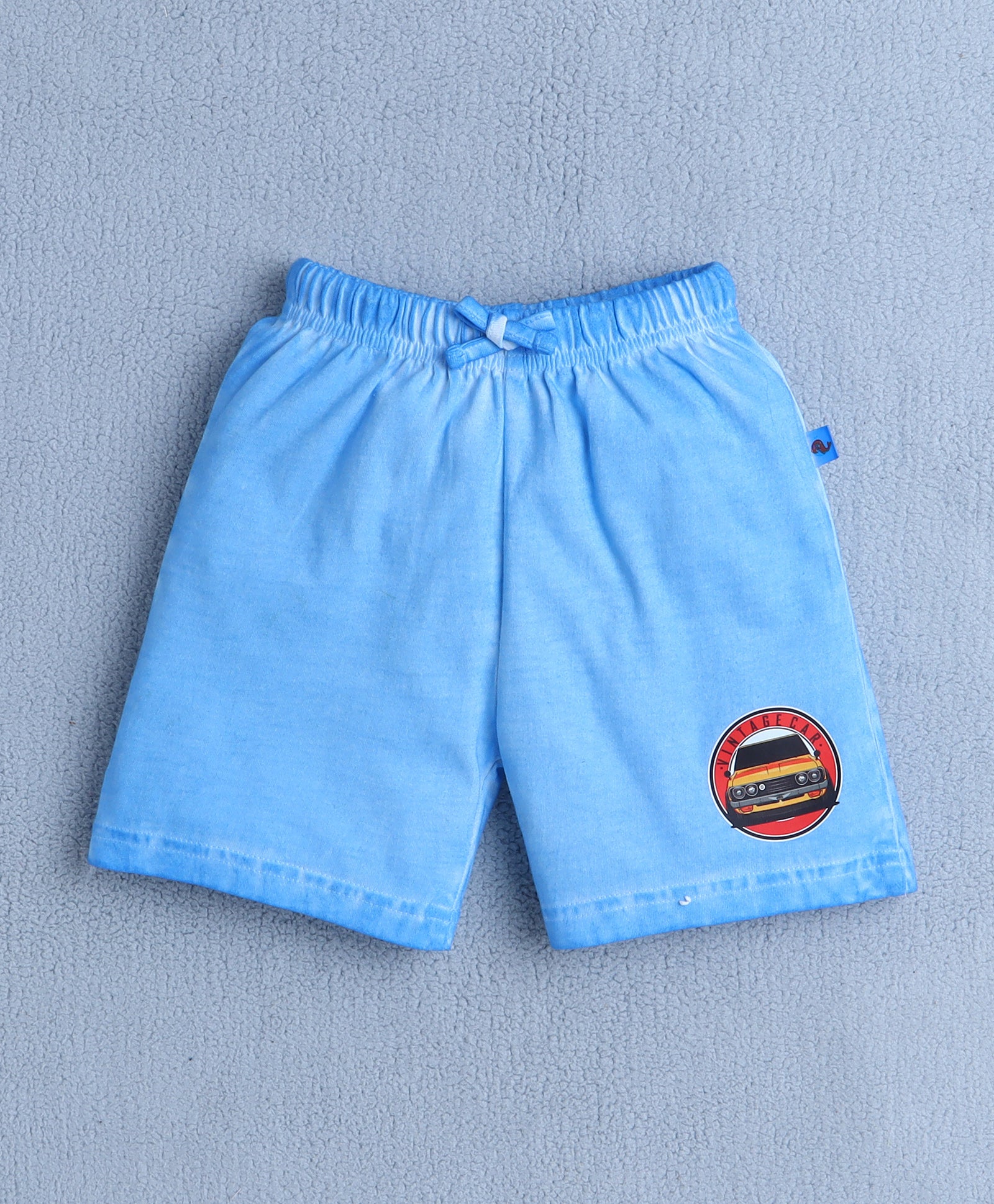 BUMZEE Blue Boys Half Sleeves T-Shirt & Short Set
