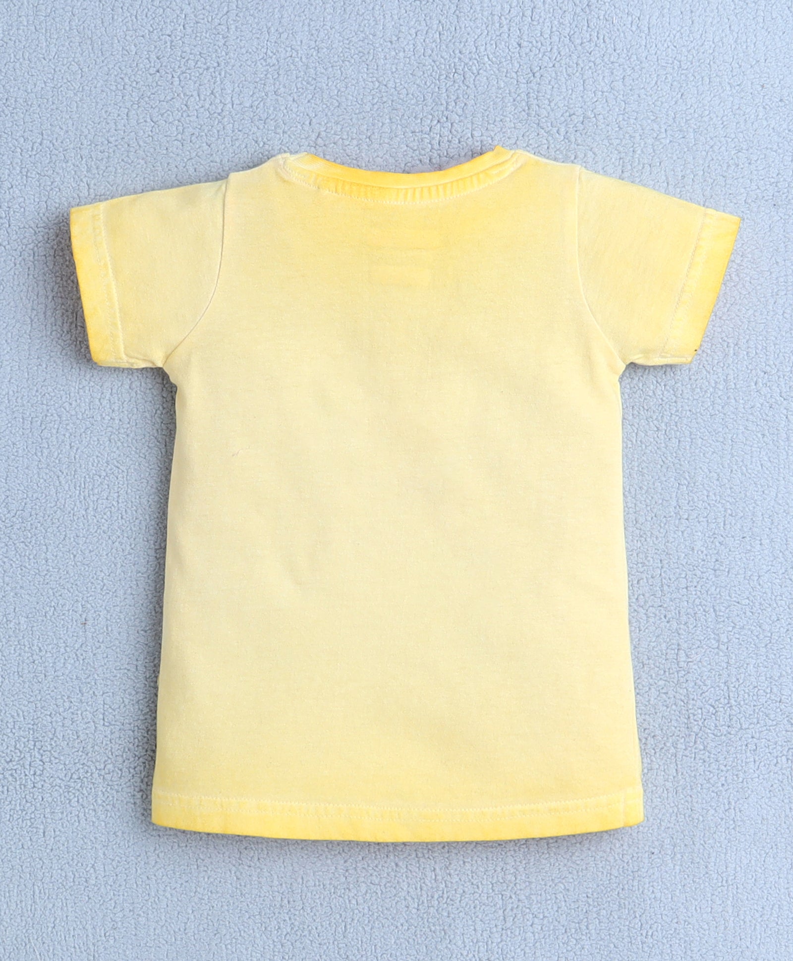 BUMZEE Yellow Girls Half Sleeves T-Shirt & Short Set