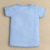 BUMZEE Sky Blue Girls Half Sleeves T-Shirt & Short Set