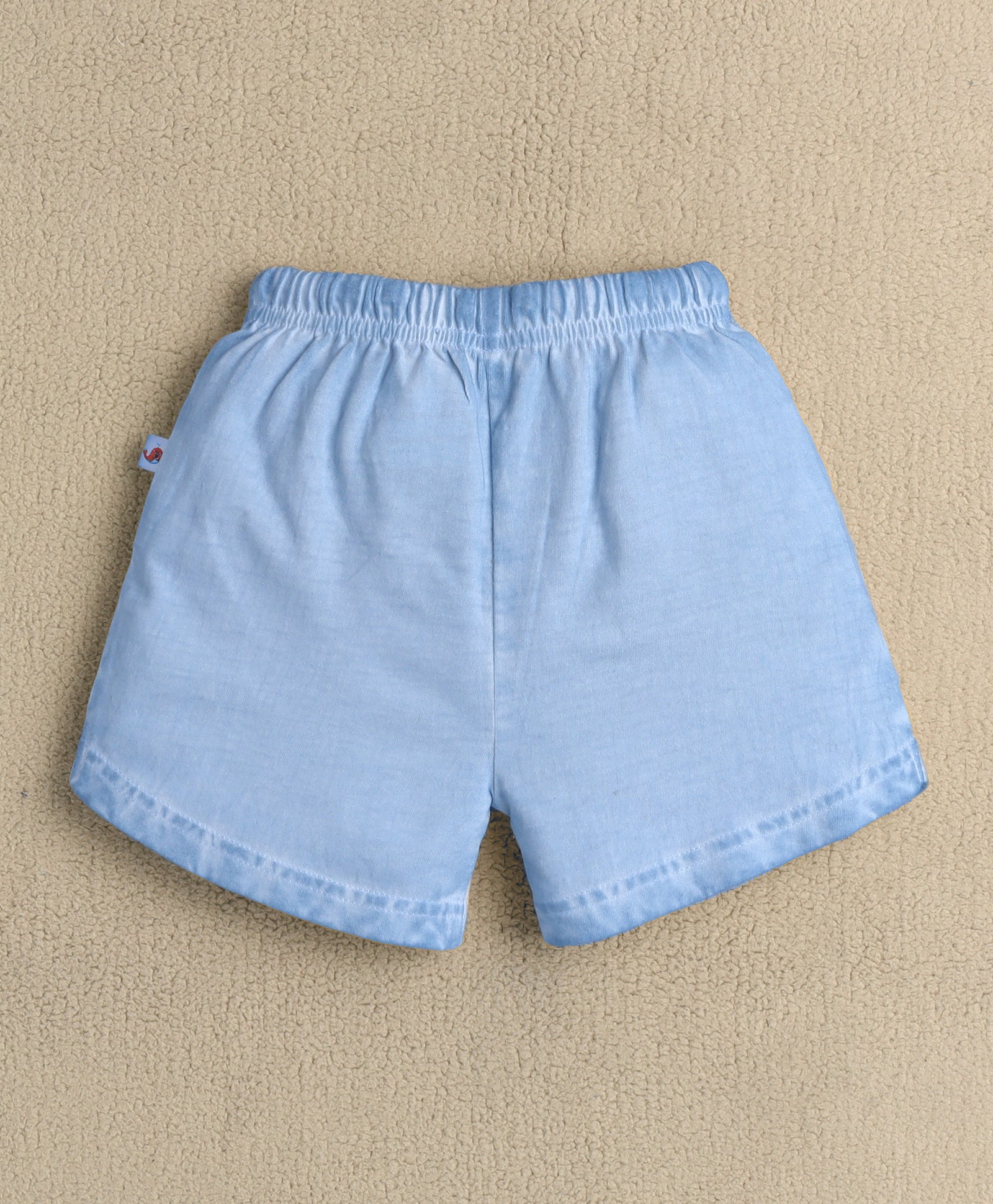 BUMZEE Sky Blue Girls Half Sleeves T-Shirt & Short Set