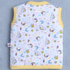 Girls Sleeveless Jabla White & Yellow Pack of 3